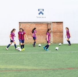 Equipo de futbol del Colegio Del Opus Dei para niñas - Colegio Yaocalli